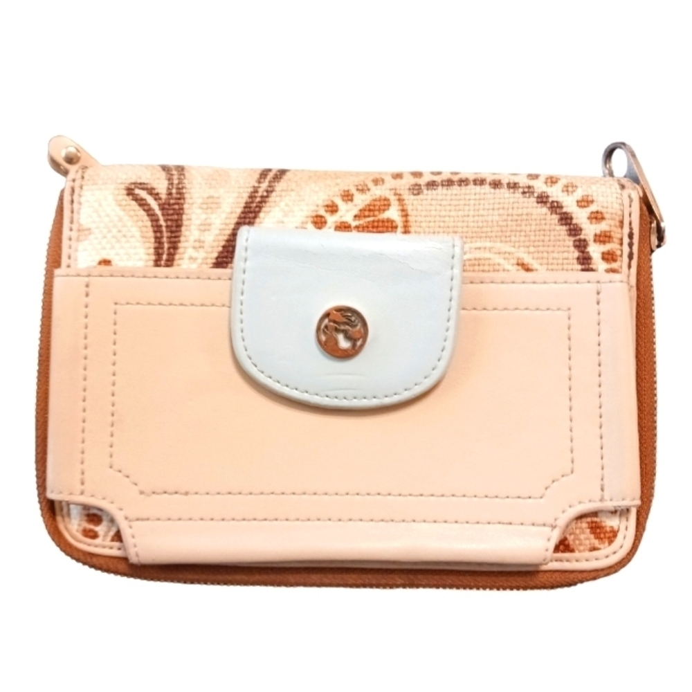 Spartina Large St. Simon’s Print Bi-fold Wallet